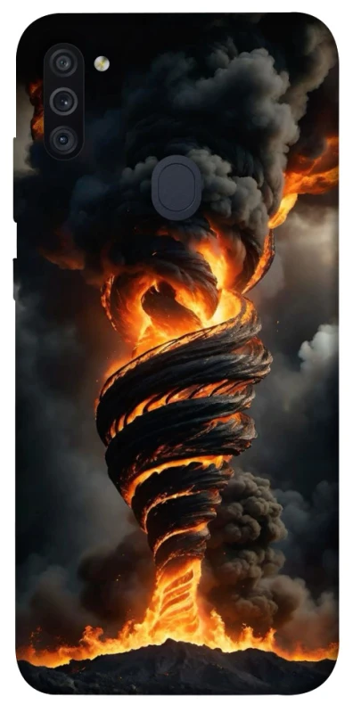 Чехол на Samsung Galaxy M11 Огненный торнадо фото 1 из 1
