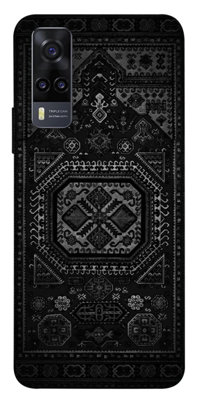 Чехол на Vivo Y31 Черный ковер фото 1 из 1