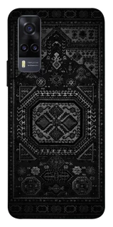 Чехол на Vivo Y31 Черный ковер фото 1 из 1