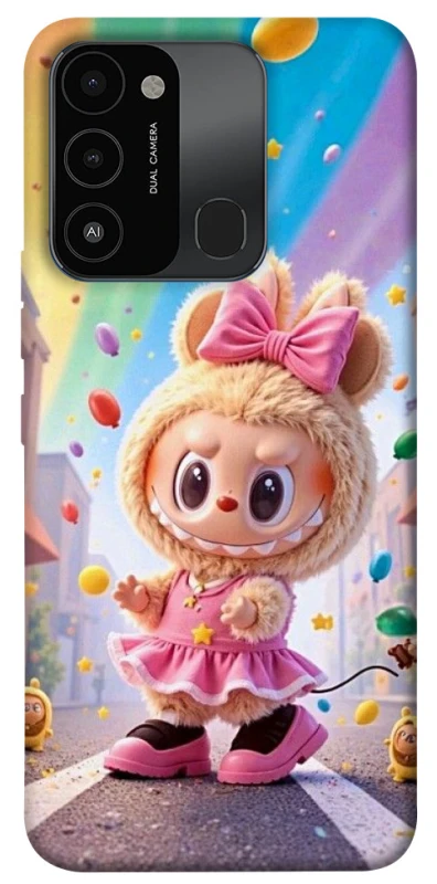 Чохол на TECNO Spark 8C Labubu rainbow фото 1 з 1