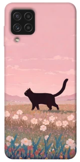 Чохол на Samsung Galaxy A22 4G cat on a field фото 1 з 1