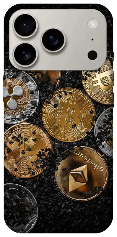 Чохол на Apple iPhone 17 Pro (6.3") Many coins v2 фото 1 з 1