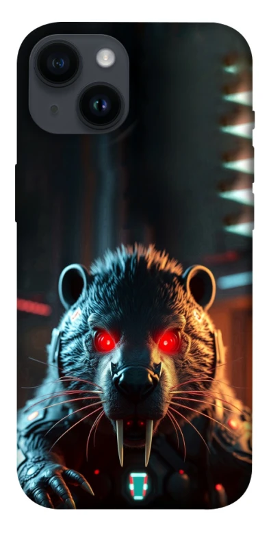 Чохол на Apple iPhone 14 (6.1") Cyber ​​beaver фото 1 з 1
