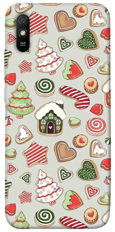 Чехол на Xiaomi Redmi 9A Новогодний v7 фото 1 из 1