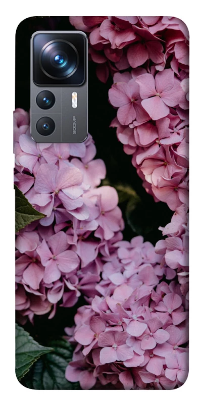 Чохол на Xiaomi 12T / 12T Pro Рожеві гартензії фото 1 з 1