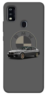 Чехол на ZTE Blade A51 BMW grey v2 фото 1 из 1
