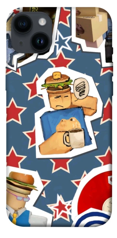 Чехол на Apple iPhone 14 Plus (6.7") Roblox v2 фото 1 из 1