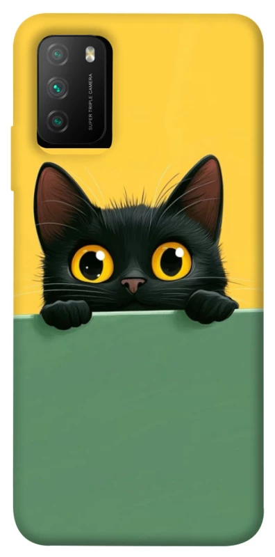 Чохол на Xiaomi Poco M3 Black cat v2 фото 1 з 1