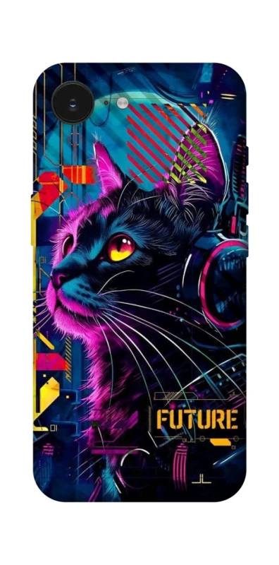 Чехол на Apple iPhone 17e (6.1") Cyber Cat v2 фото 1 из 1