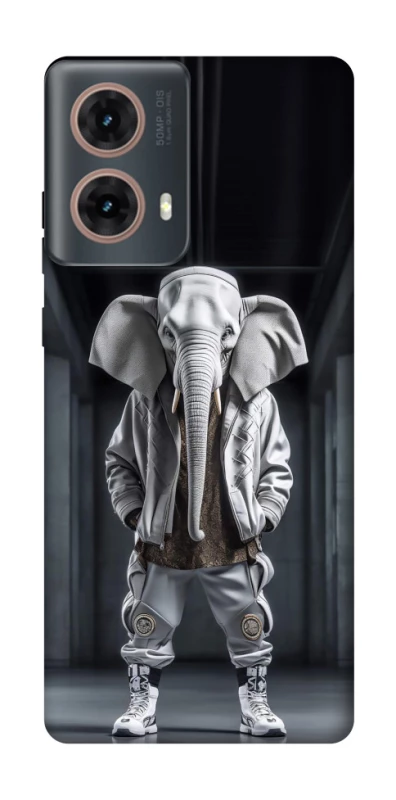 Чохол на Motorola Moto G85 Слон v2 фото 1 з 1