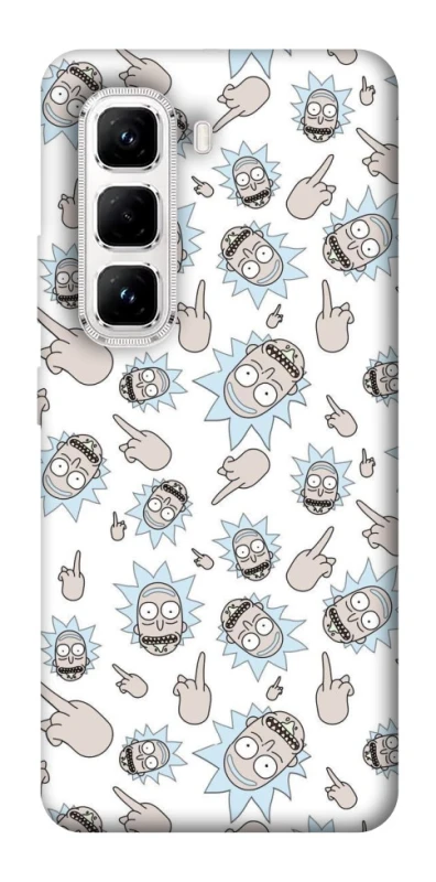Чохол на Infinix Hot 50 Pro Rick and Morty style фото 1 з 1