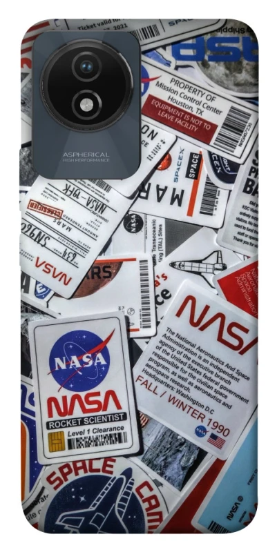 Чехол на Vivo Y02 NASA ver.4 фото 1 из 1
