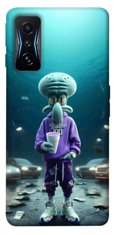 Чохол на Xiaomi Poco F4 GT Сквідвард фото 1 з 1