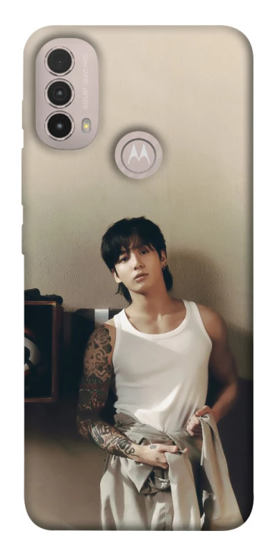 Чохол на Motorola Moto E40 Jungkook v2 - BTS фото 1 з 1
