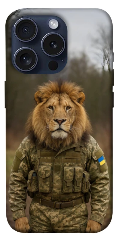 Чохол на Apple iPhone 15 Pro (6.1") Лев захисник фото 1 з 1