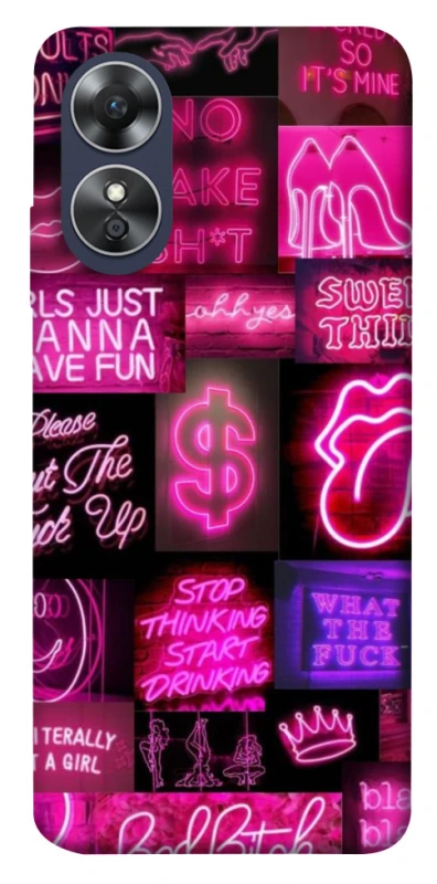 Чехол на Oppo A17 Hot collage ver.9 фото 1 из 1