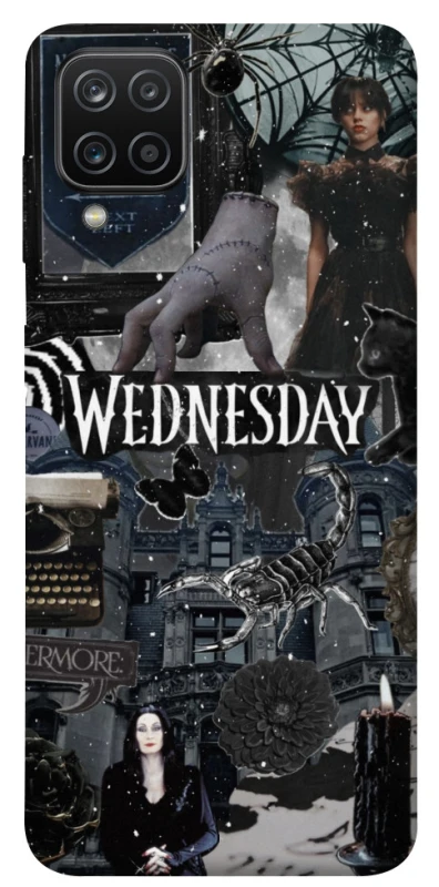 Чехол на Samsung Galaxy A12 Wednesday Collage ver.2 фото 1 из 1