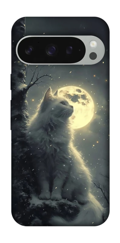 Чохол на Google Pixel 10 Pro XL Кіт під місяцем фото 1 з 1