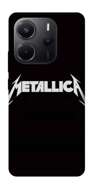 Чехол на Xiaomi Redmi Note 14 4G (Europe version) Metallica logo фото 1 Чехол на Xiaomi Redmi Note 14 4G (Europe version) Metallica logo фото 1 из 1