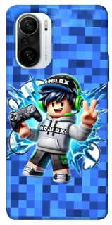 Чехол на Xiaomi Redmi K40 / K40 Pro / K40 Pro+ / Poco F3 Roblox collage ver.6 фото 1 из 1