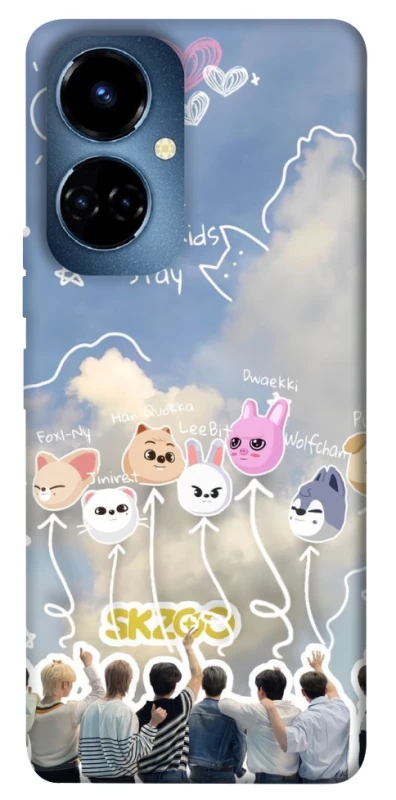 Чехол на TECNO Camon 19 Pro Stray Kids Full Force фото 1 из 1