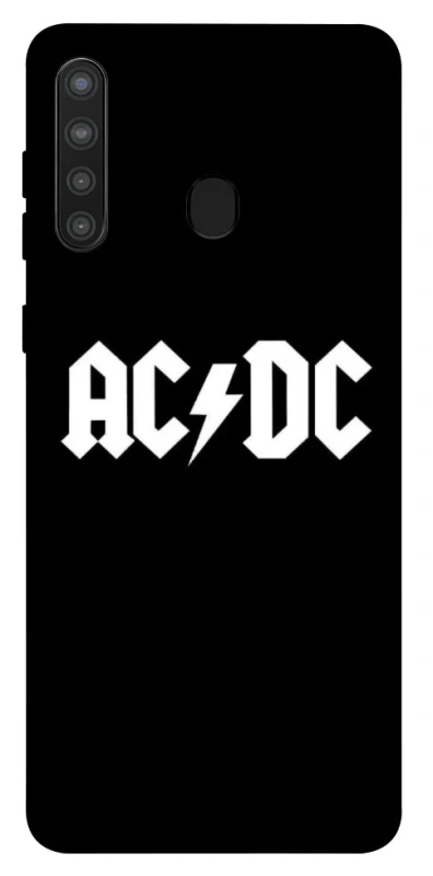 Чохол на Samsung Galaxy A21 AC/DC logo фото 1 з 1