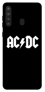Чохол на Samsung Galaxy A21 AC/DC logo фото 1 з 1