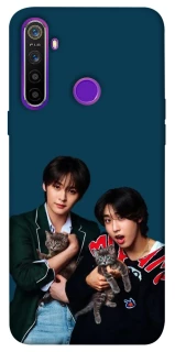 Чехол на Realme 5 Lee Know and Han - Stray Kids фото 1 из 1