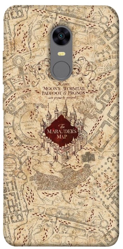 Чохол на Xiaomi Redmi 5 Plus / Redmi Note 5 (Single Camera) Harry Potter Marauder's Map фото 1 з 1
