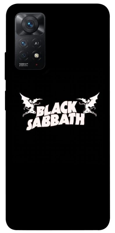 Чохол на Xiaomi Redmi Note 12 Pro 4G Black Sabbath logo ver.2 фото 1 з 1