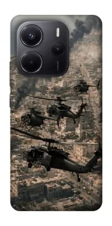 Чехол на Xiaomi Redmi Note 14 4G (Europe version) Black hawk фото 1 из 1