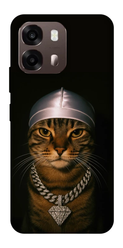 Чохол на Oppo A6 Cat in Bling фото 1 з 2