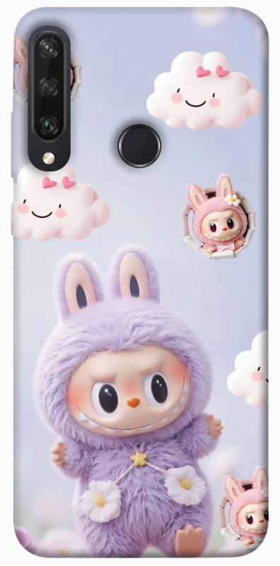Чохол на Huawei Y6p Labubu & clouds фото 1 з 1