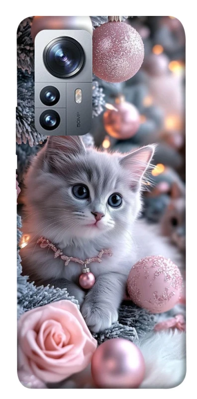 Чохол на Xiaomi 12 / 12X Christmas Kitty фото 1 з 1