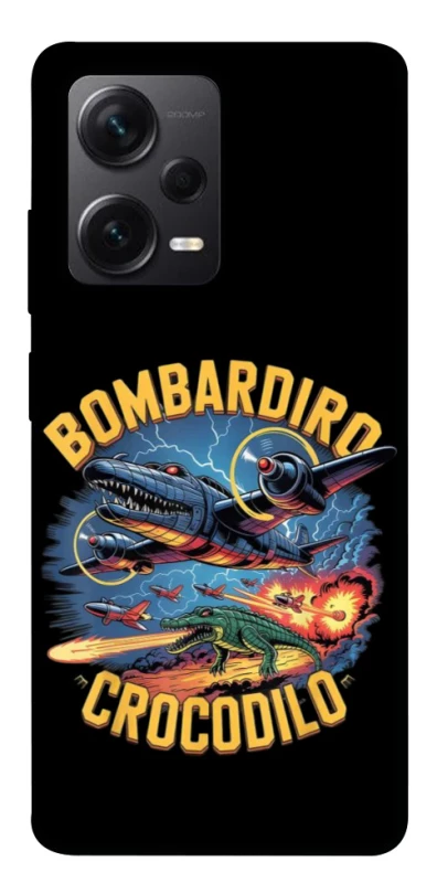 Чехол на Xiaomi Redmi Note 12 Pro 5G Bombardino Crocodilo v2 фото 1 из 1