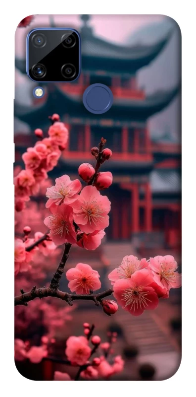 Чехол на Realme C15 Flowers v29 фото 1 из 1