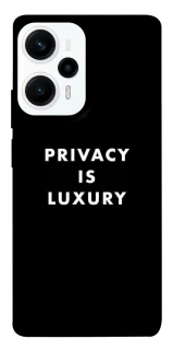 Чехол на Xiaomi Poco F5 / Note 12 Turbo Privacy is luxury фото 1 из 1