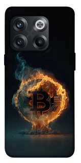 Чехол на OnePlus 10T Fire Bitcoin фото 1 из 1