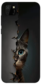 Чехол на Huawei Y5p Кот-подглядыватель v2 фото 1 из 1