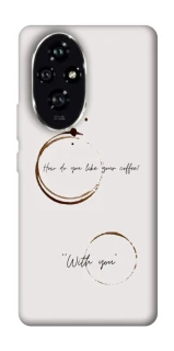 Чохол на Honor 200 Coffee with you фото 1 з 1