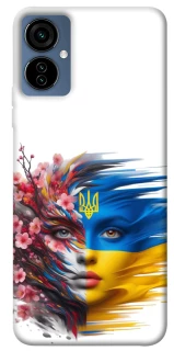 Чохол на TECNO Camon 19 Neo Flowering Ukraine фото 1 з 1