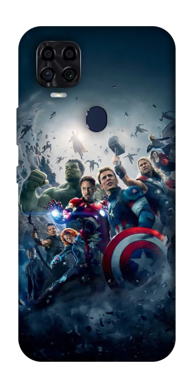 Чехол на ZTE Blade v2020 Marvel heroes фото 1 из 1