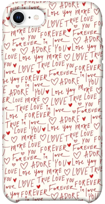 Чехол на Apple iPhone SE (2020) Love aesthetic ver.4 фото 1 из 1