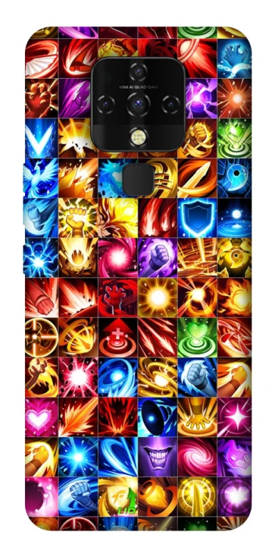 Чехол на TECNO Camon 16 SE Abilities menu ver.4 фото 1 из 1