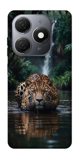 Чехол на TECNO Spark 20 Leopard in water фото 1 из 1