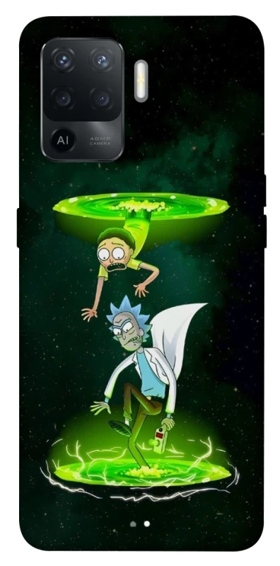 Чохол на Oppo Reno 5 Lite Rick and Morty фото 1 з 1