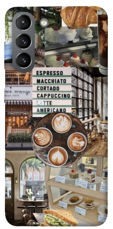 Чохол на Samsung Galaxy S21 Coffee collage ver.5 фото 1 з 1