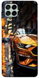 Чохол на Samsung Galaxy M53 5G Golden sports car фото 1 з 1