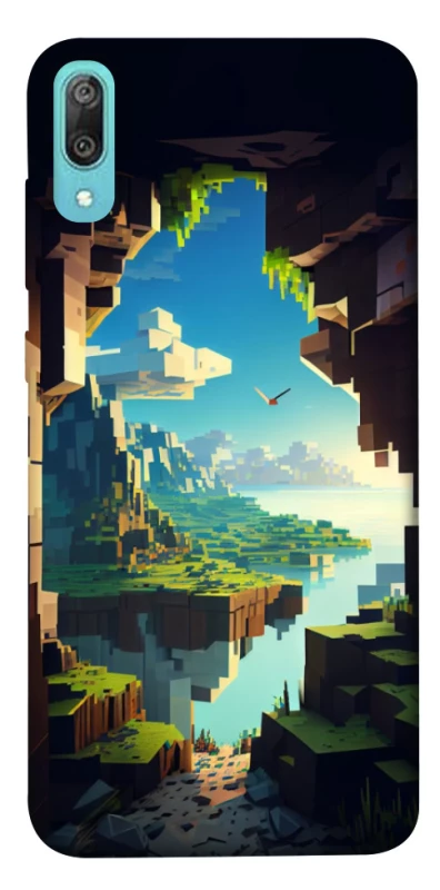 Чохол на Huawei Y6 Pro (2019) Minecraft sunrise фото 1 з 1