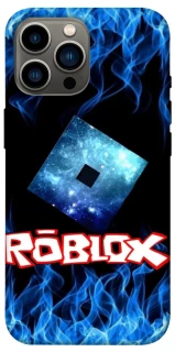Чехол на Apple iPhone 13 Pro Max (6.7") Roblox Galaxy Flame Logo фото 1 из 1